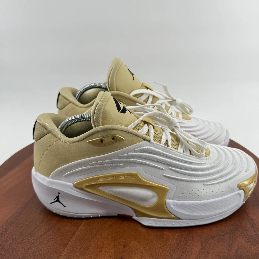 Nike Jordan Luka 3 El Matador Basketball Shoes White Gold Pink FZ2464-100 Men 10
